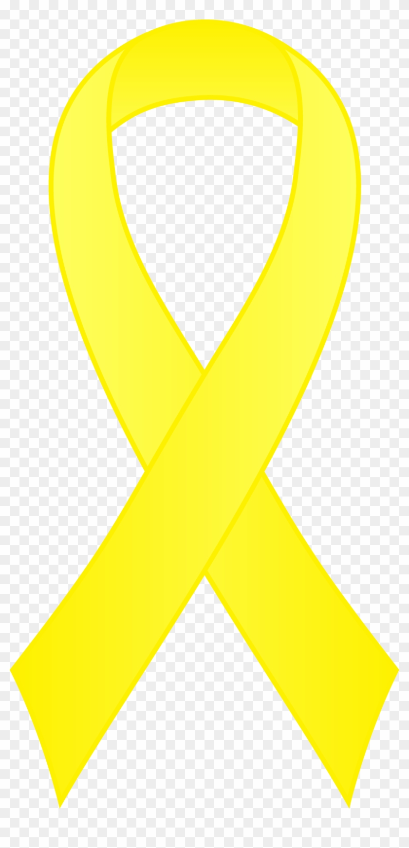 Clipart Yeloow Ribbon - Emblem #709647