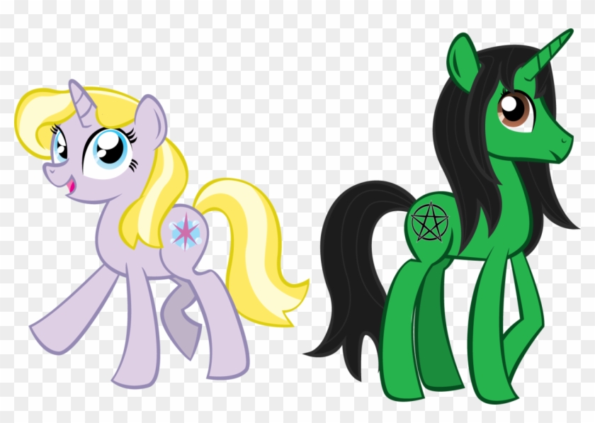 Alisonwonderland1951, Elphaba, Galinda, Ponified, Safe, - Cartoon #709653