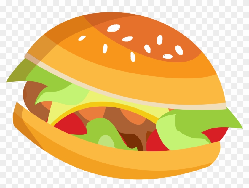 Hamburger Cartoon Clip Art - Hamburger Cartoon Clip Art #710706