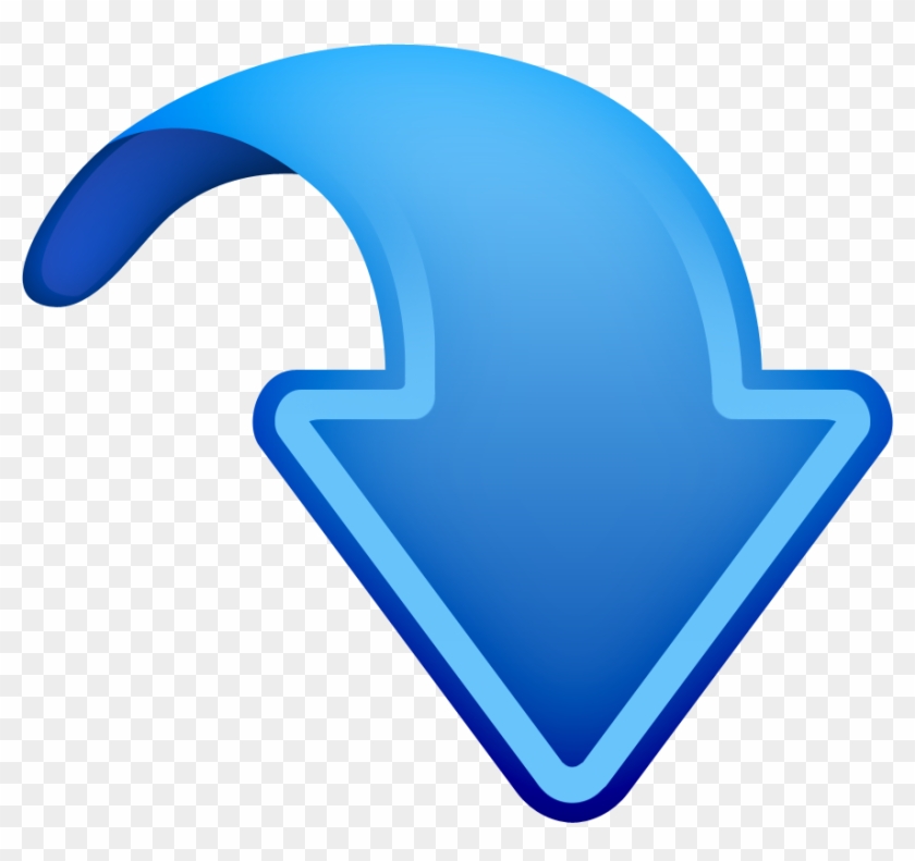 Arrow Icon Png Blue Png Images - Call To Action Arrow - Free