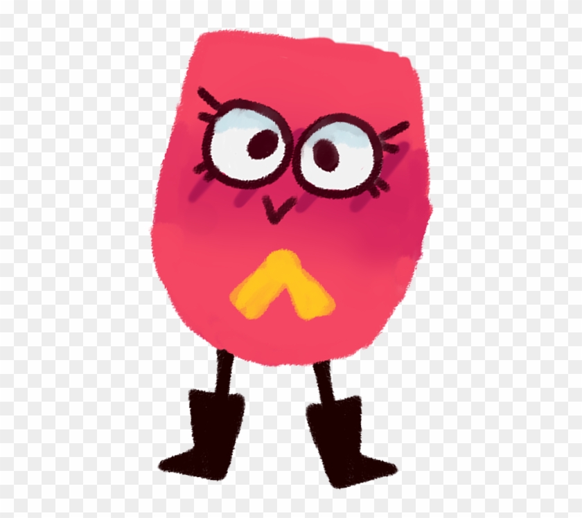 Snipperclips, Pink Shape By Worthlesshumanbeing - Cartoon #718545