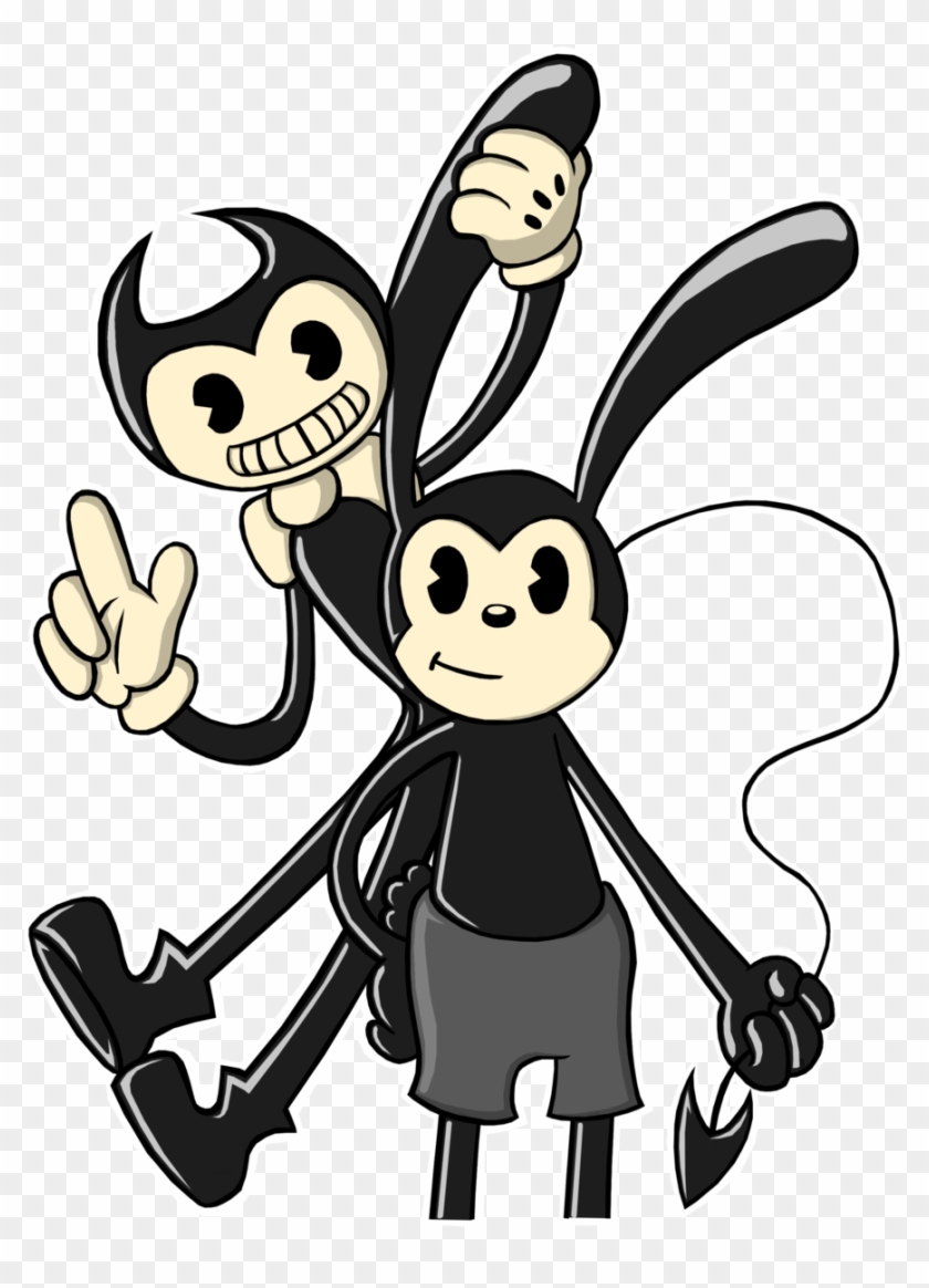 Dante6499 73 7 Bendy And Oswald By Dante6499 - Bendy X Oswald #719222