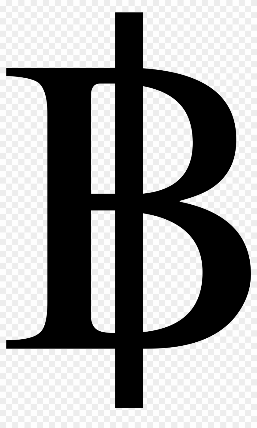 Open - Baht Currency Symbol #719623