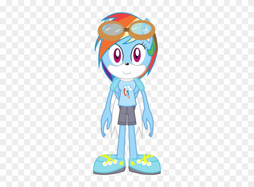 Rainbow Dash Front View By Nsmah - Rainbow Dash #720132