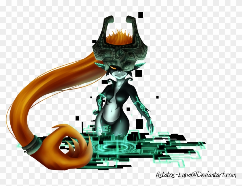 Midna Painting Transparent By Astatos-luna - Midna Transparent #720538