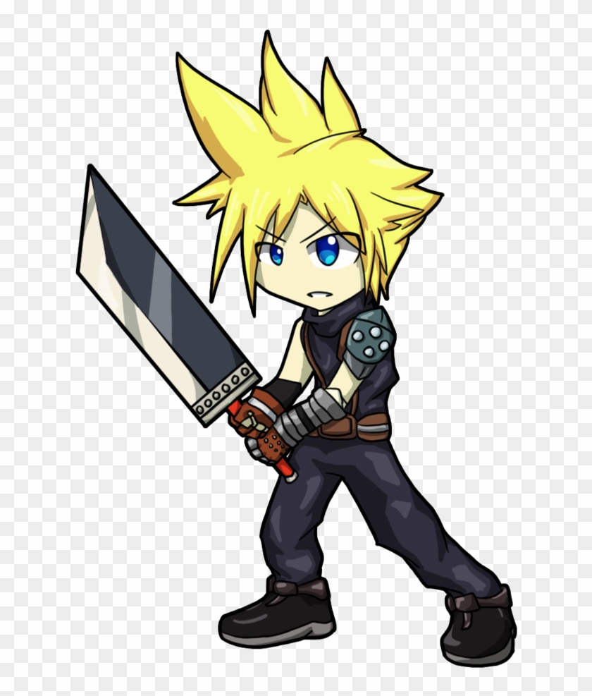 Chibi Cloud By Braise671 Chibi Cloud By Braise671 - Cartoon #721554