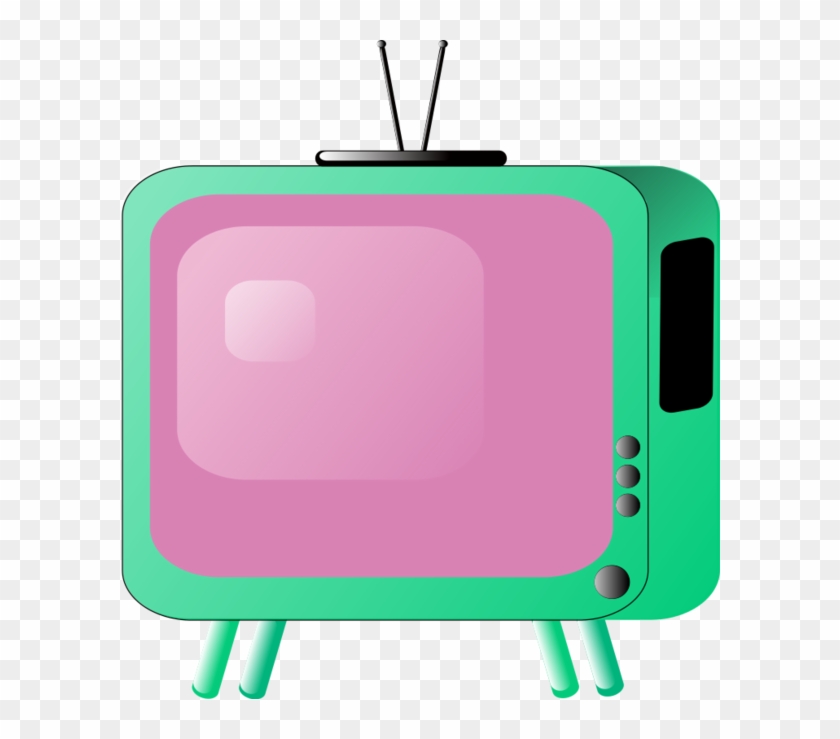 Tv Clipart Pink - Tv Clip Art #722350
