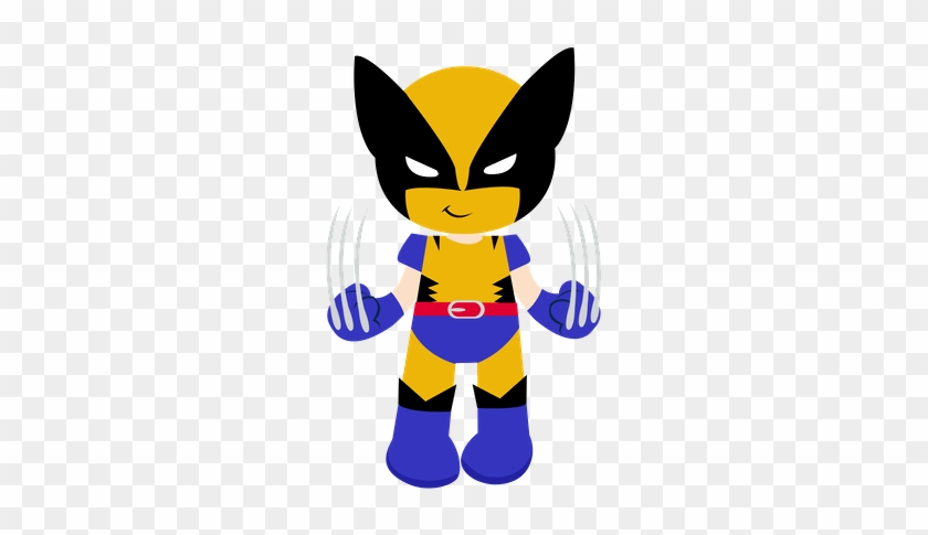 Super Heróis E Heroínas - Wolverine Clipart Png #722568