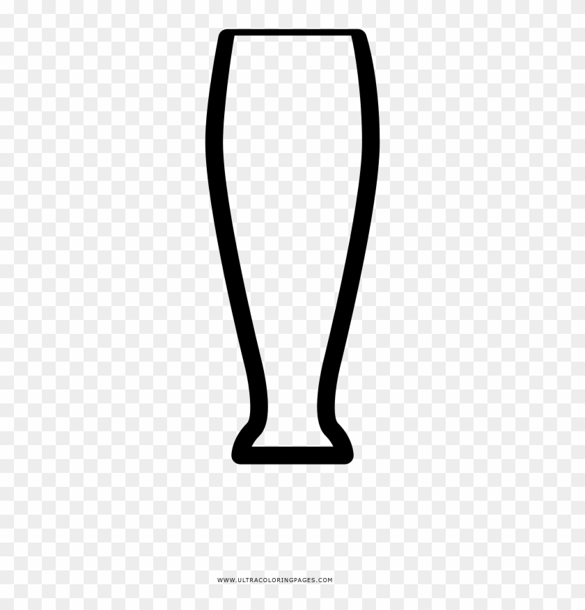 Pint Glass Coloring Page - Pint Glass Coloring Page #722946