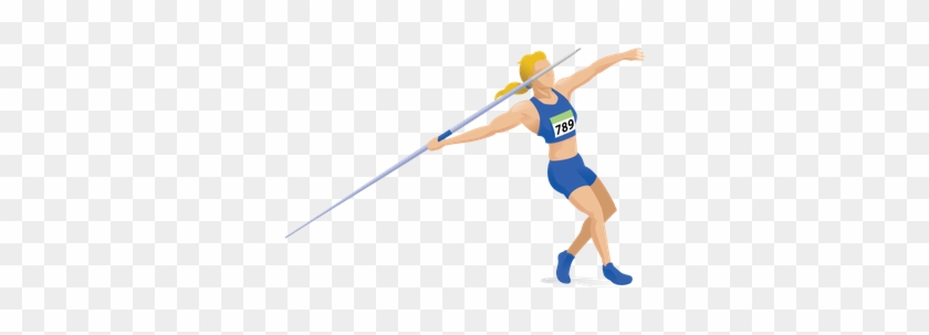 Women's Javelin - Withdrawal - Clipart - Javelin Clipart #722995