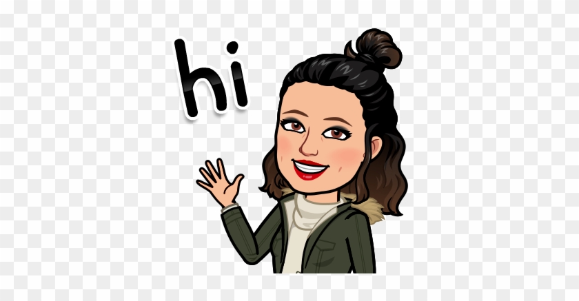 Rosemary Gutierrez // Graphic Designer - Bitmoji Hi #723927