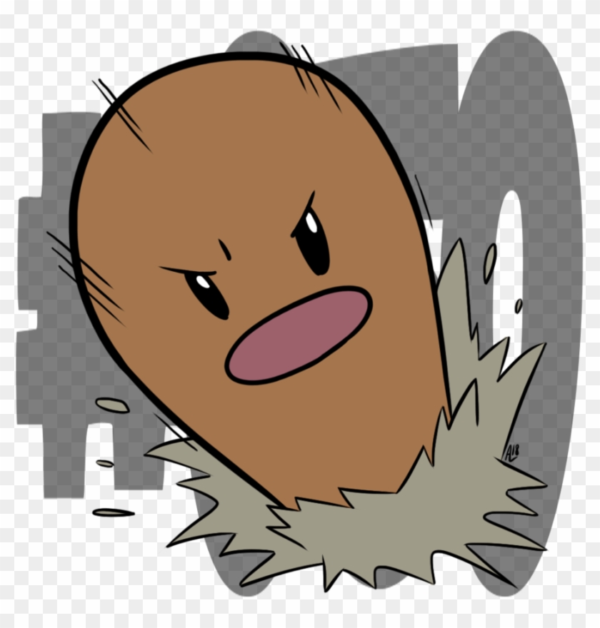 050 Diglett By Crantime - Cartoon #724856