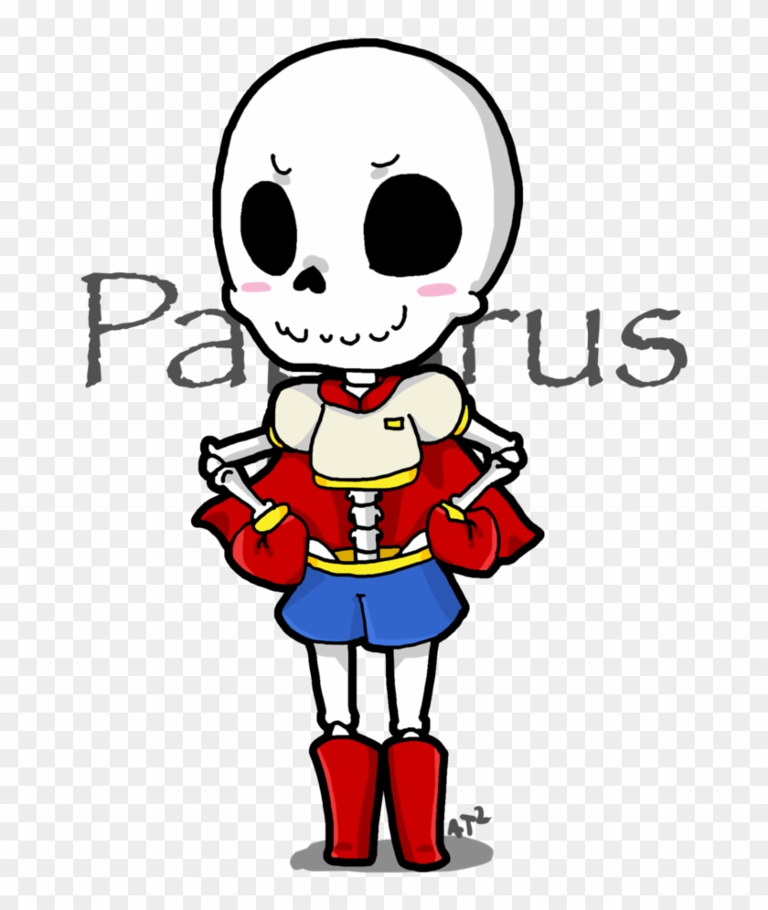 Gift Art Paps Chibi By Artist Squared - Chibi Papyrus And Sans #131760