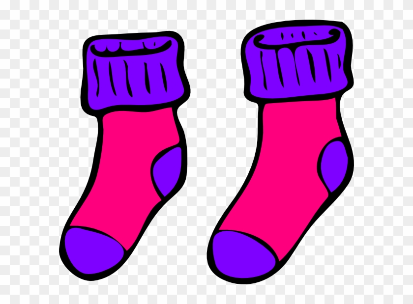 Blue Socks Clip Art at  - vector clip art online, royalty free &  public domain