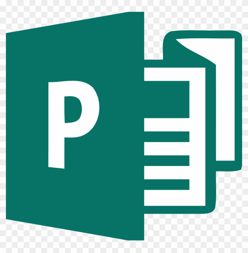 This Image Rendered As Png In Other Widths - Microsoft Publisher Logo 2016 #133338