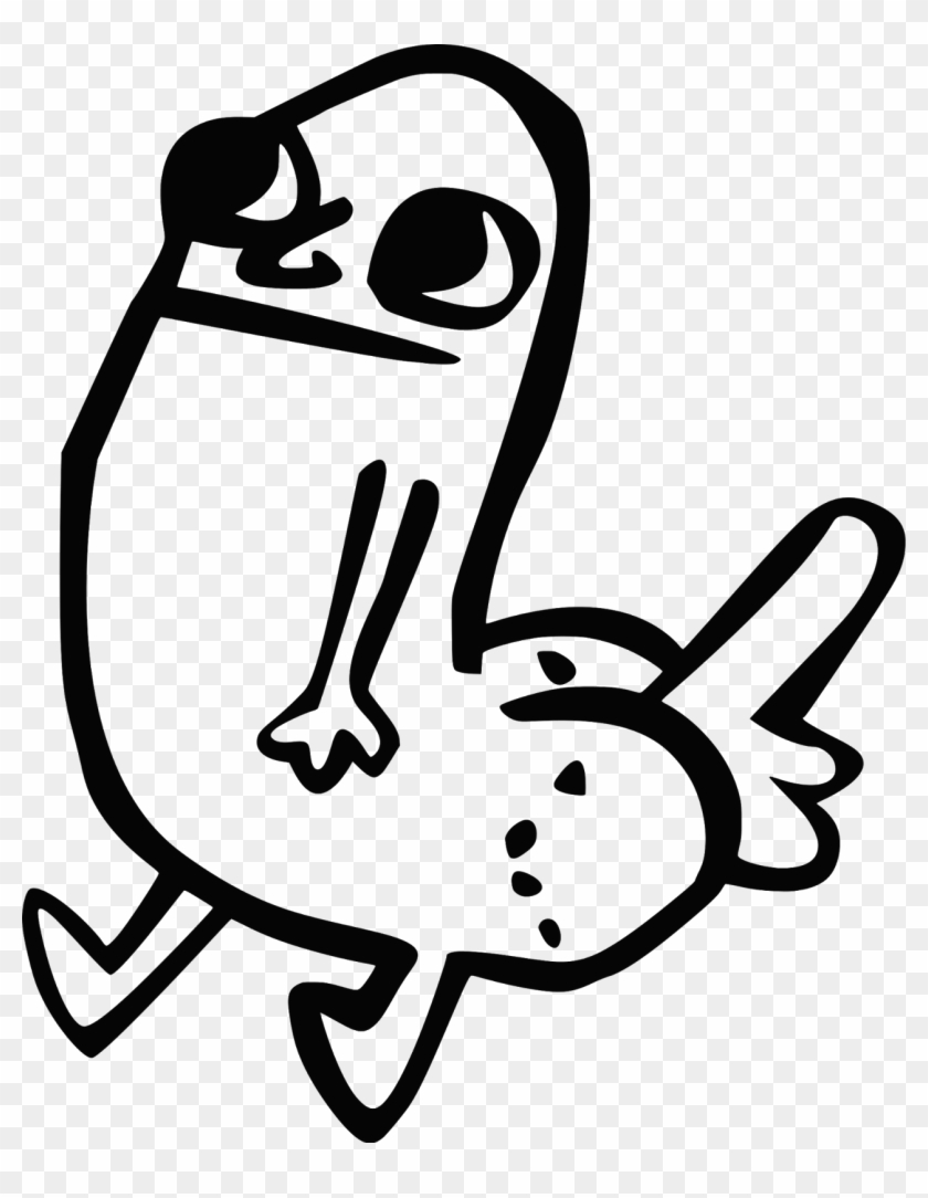 Dickbutt cartoon