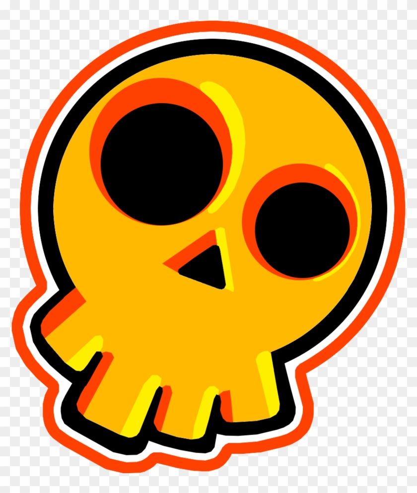 Skull Sticker Design By Crimson-soda On Clipart Library - Sticker #134229