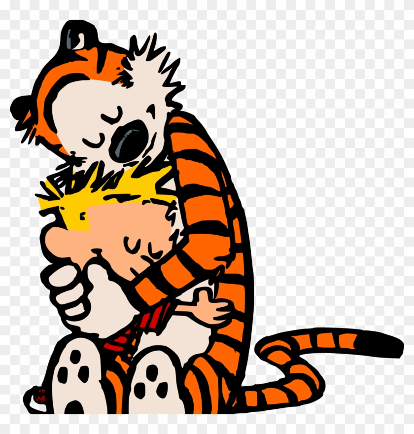 Hug A Therapist - Calvin And Hobbes #728511