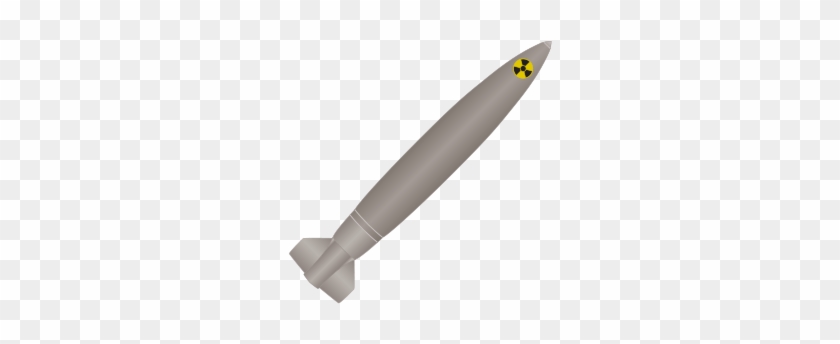 Weapon Clipart Nuke - Nuclear Bomb Clip Art #728957