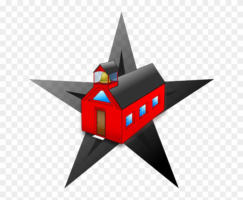 Station Building, School, Education, Star, Fire, Barn, - School #729735