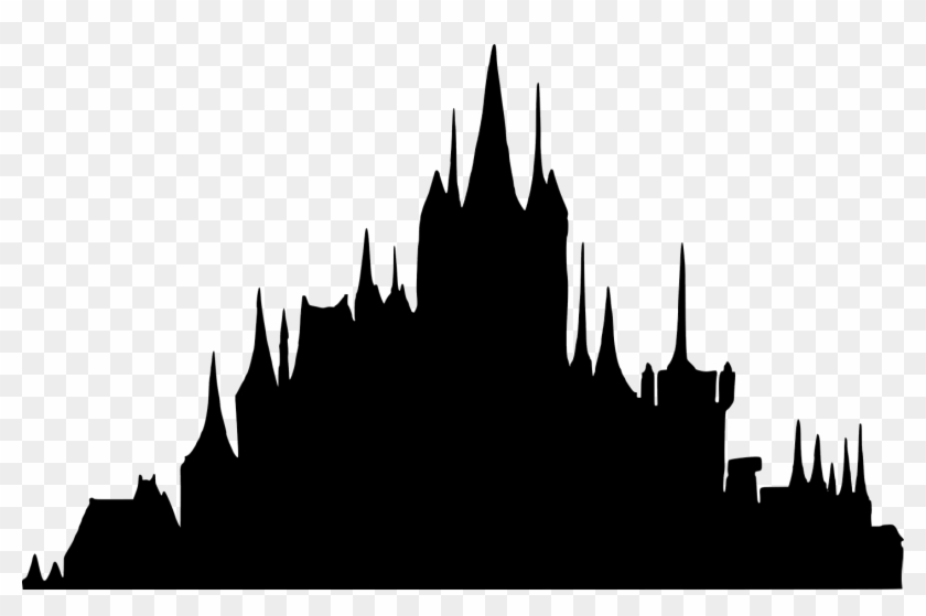 Ftestickers City Castle Silhouette - City Transparent Background #729807