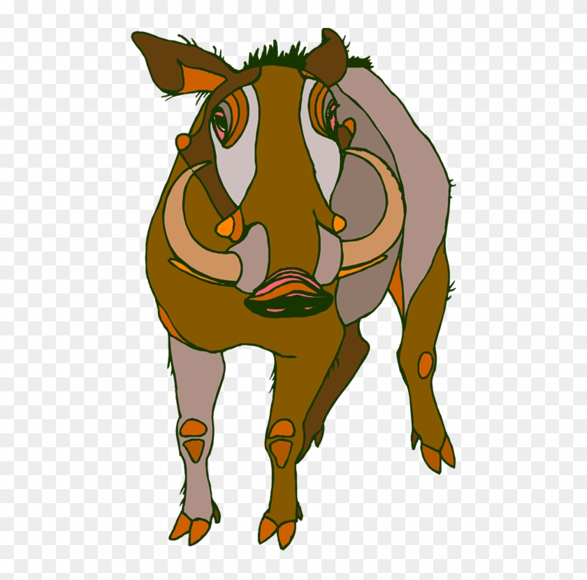 Warthog Clip Art - Clip Art #731222