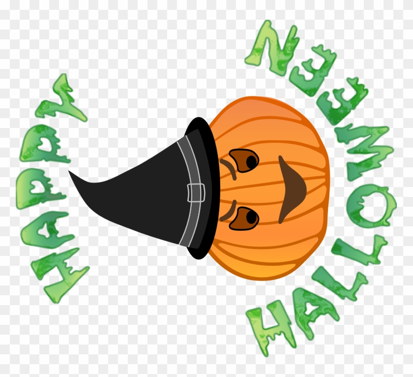 Free Halloween Scene Clipart - Sign #732192