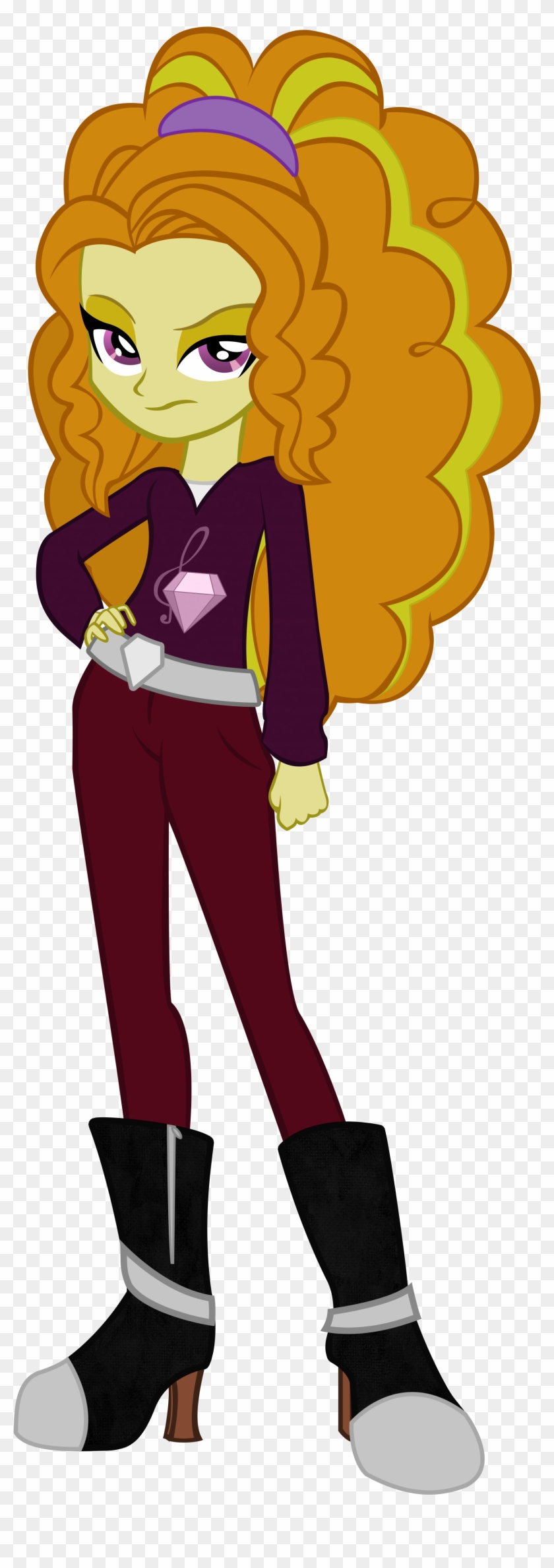 Adagio Dazzle, Alternate Costumes, Artist - Cartoon #733314