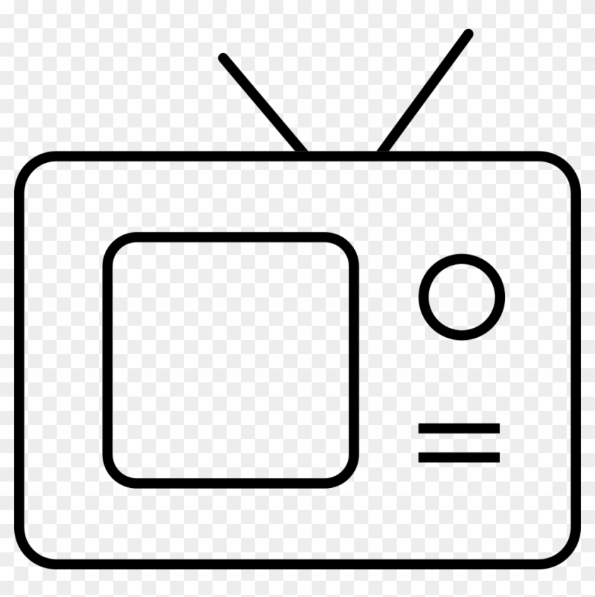 Television Comments - Line Art #733648