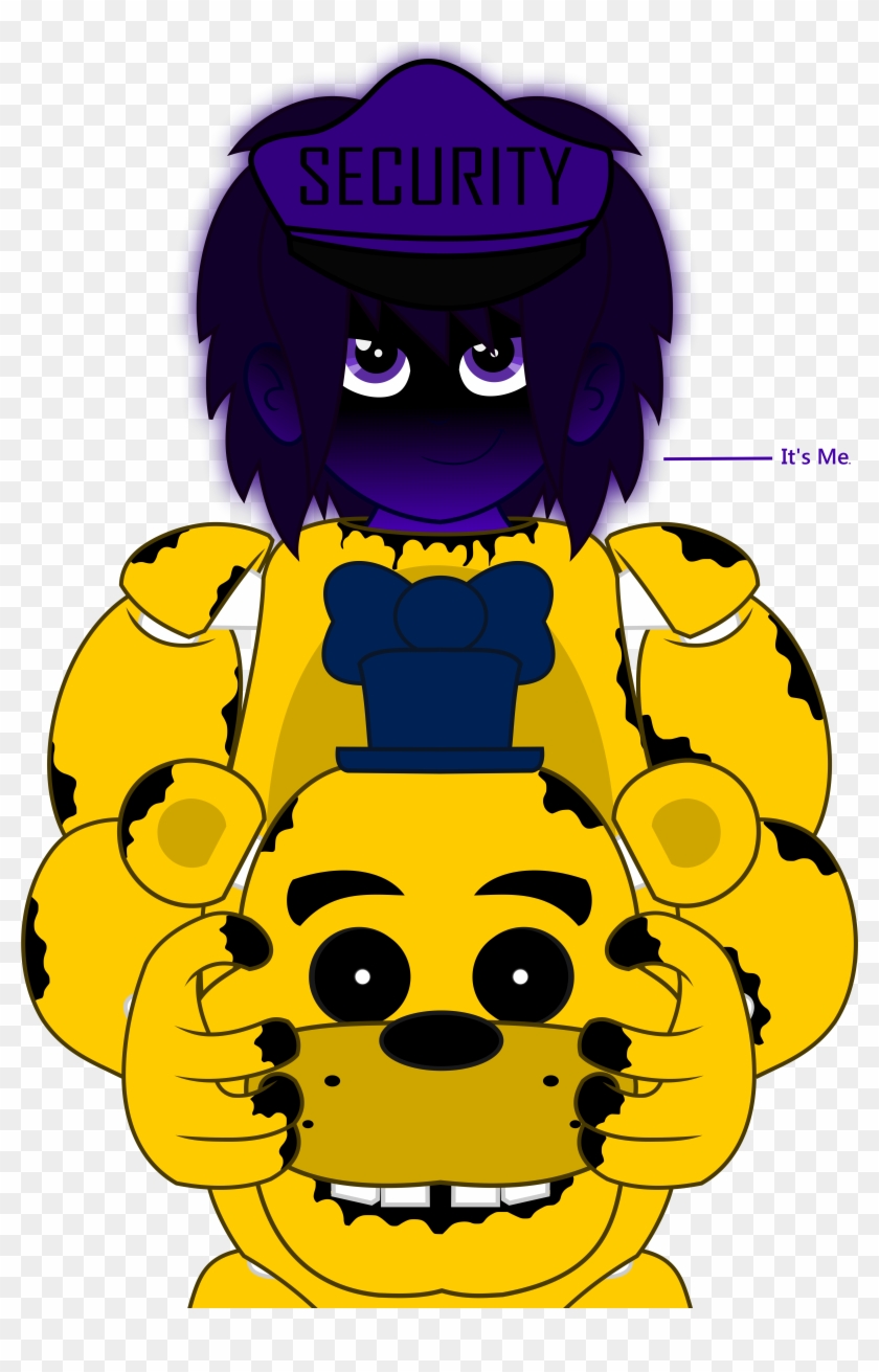 Purple Guy/golden Freddy Eqg By Darklecramo - Purple Guy/golden Freddy Eqg  By Darklecramo - Free Transparent PNG Clipart Images Download