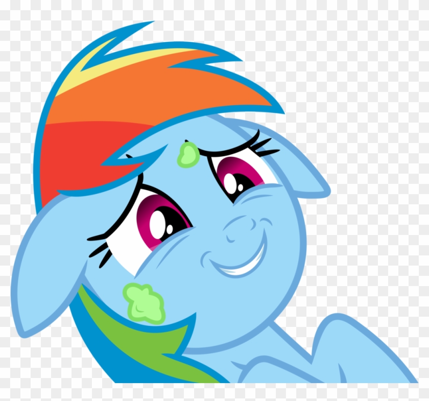 Rainbow Dash Likes Cupcakes By Dasprid Rainbow Dash - Mlp Rainbow Dash Cupcakes #734522