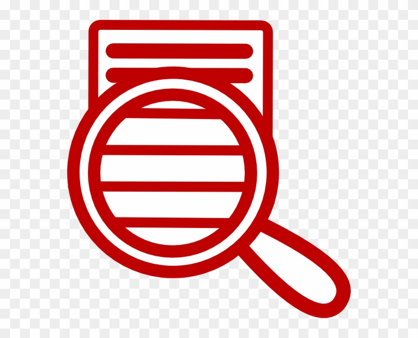 Magnifying Glass Png Red #737862