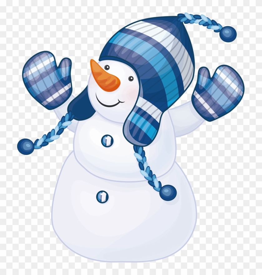 Tubes Noel / Bonhommes De Neiges - Snowman Clipart Png #739500