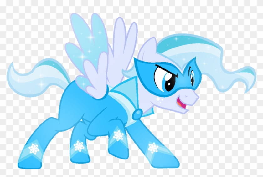 Winter Essence Power Pony- Frostbite By Wishingwellbro - Cartoon #740233