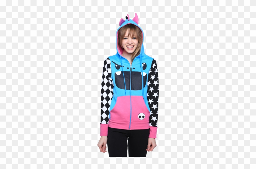 Tribe Star Check Hoodie - Girl #741558