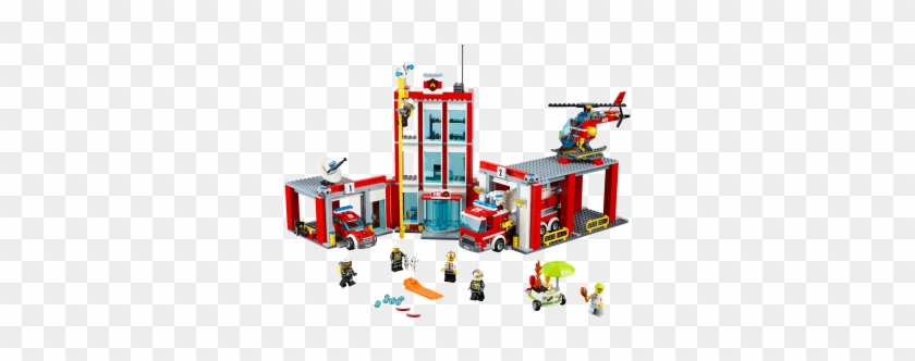 Lego 60110 Fire Station - Lego City Fire Station #741725