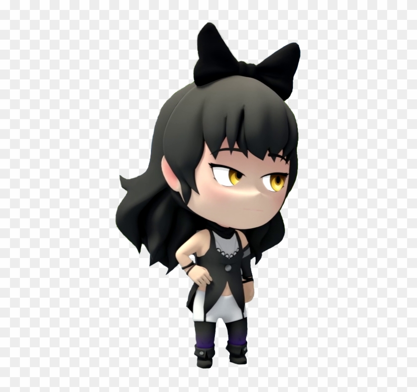 Rwby Chibi Blake Belladonna Png By Bonnie From Fnafb - Cartoon #742686