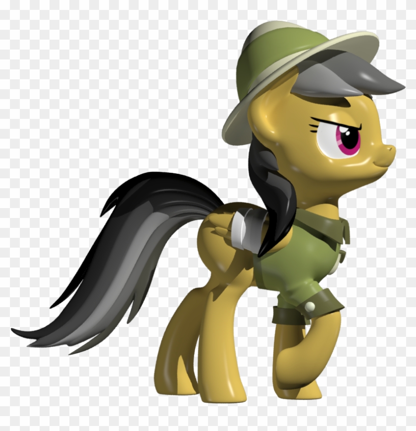 Daring Do 3d Model By Clawed-nyasu - Cartoon #742720