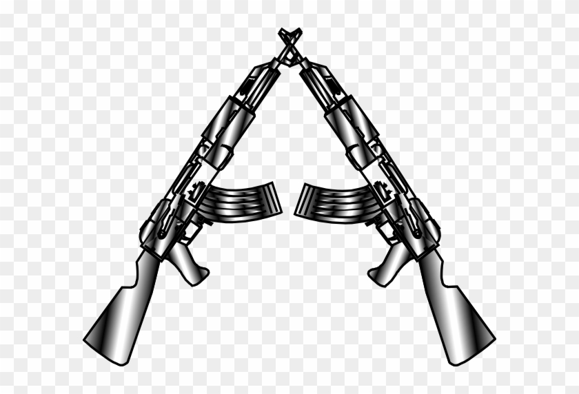 Guns Clip Art At Clker - Gunshot #742864