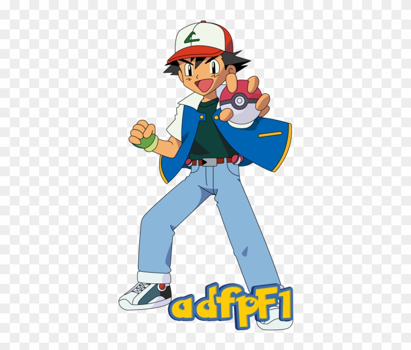 Ash (02) By Adfpf1 - Pokemon Ash Ketchum Cosplay Costume #743264