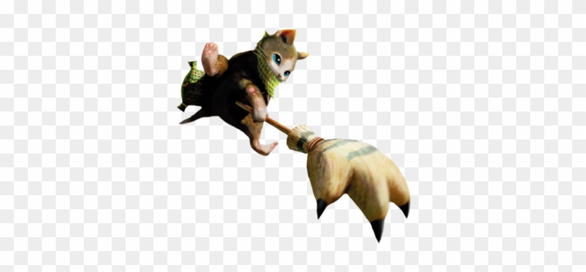 And There Are Melynxes Which Are Related To Felynes - Monster Hunter Cat #743538