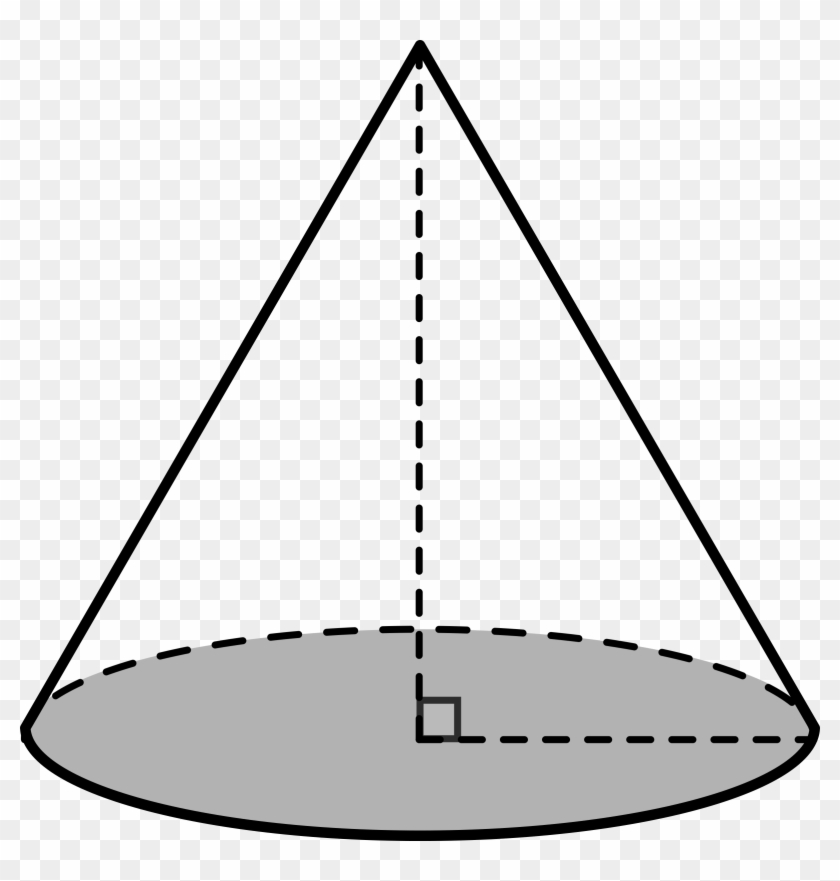 Triangle With Circle Base #743705