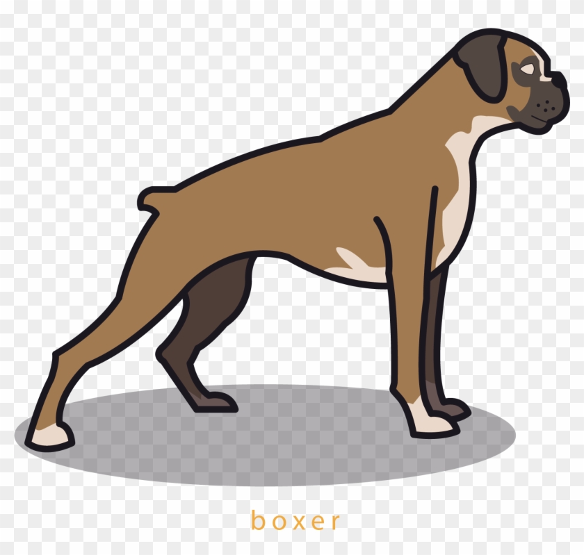 Dog Euclidean Vector Drawing - Dog Euclidean Vector Drawing #744009