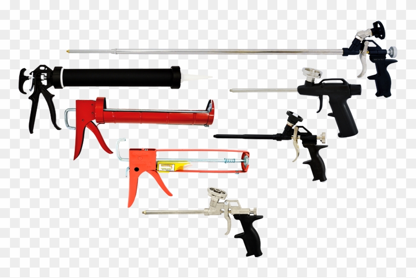 Application Guns - Applicationgunsgrouppic - Everkem Diversified Products All Metal Foam Dispensing #744248