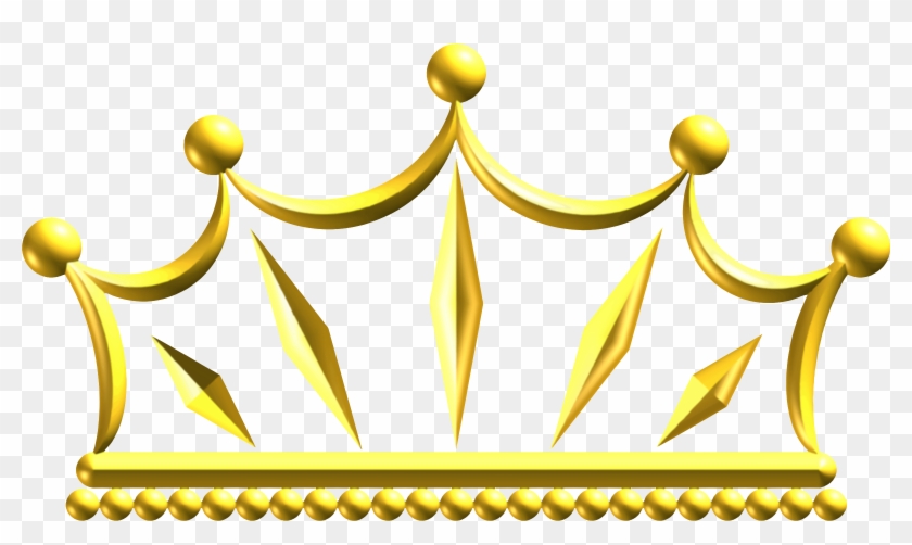 Big Image - Gold Crown Png Transparent #745837