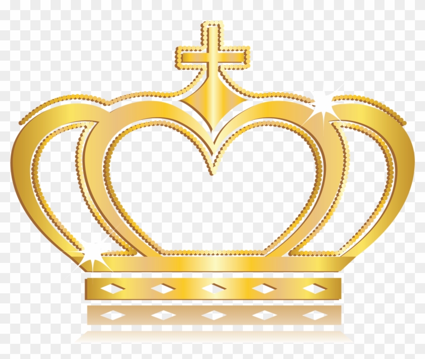 Download Vector Gold Crown - Queen's Gold Queen Crown Clipart ...