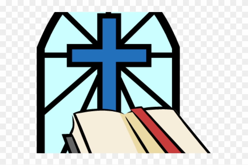 free bible and cross clipart