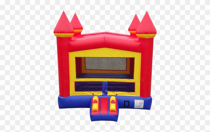 Big Red Bounce House For All Packages - Pogo Bounce Pogo Castle Bounce House Large Red Moonwalk #746705