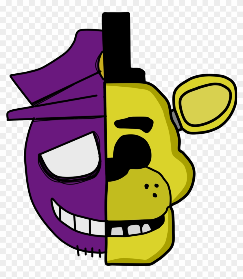 Purple Guy- Golden Fredy Five Nights At Freddy's By - Purple Guy Golden Freddy #746778