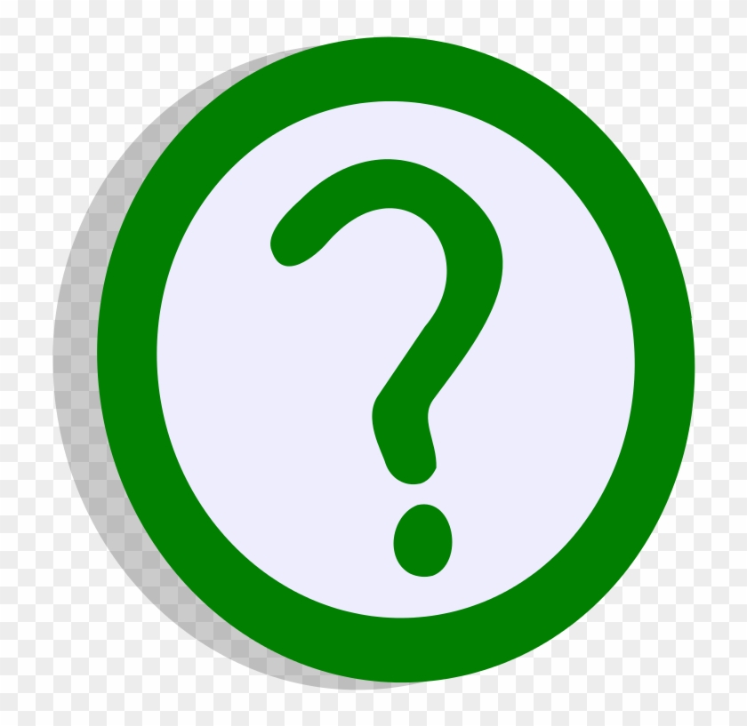 Symbol Question Green - Restore Png #747586